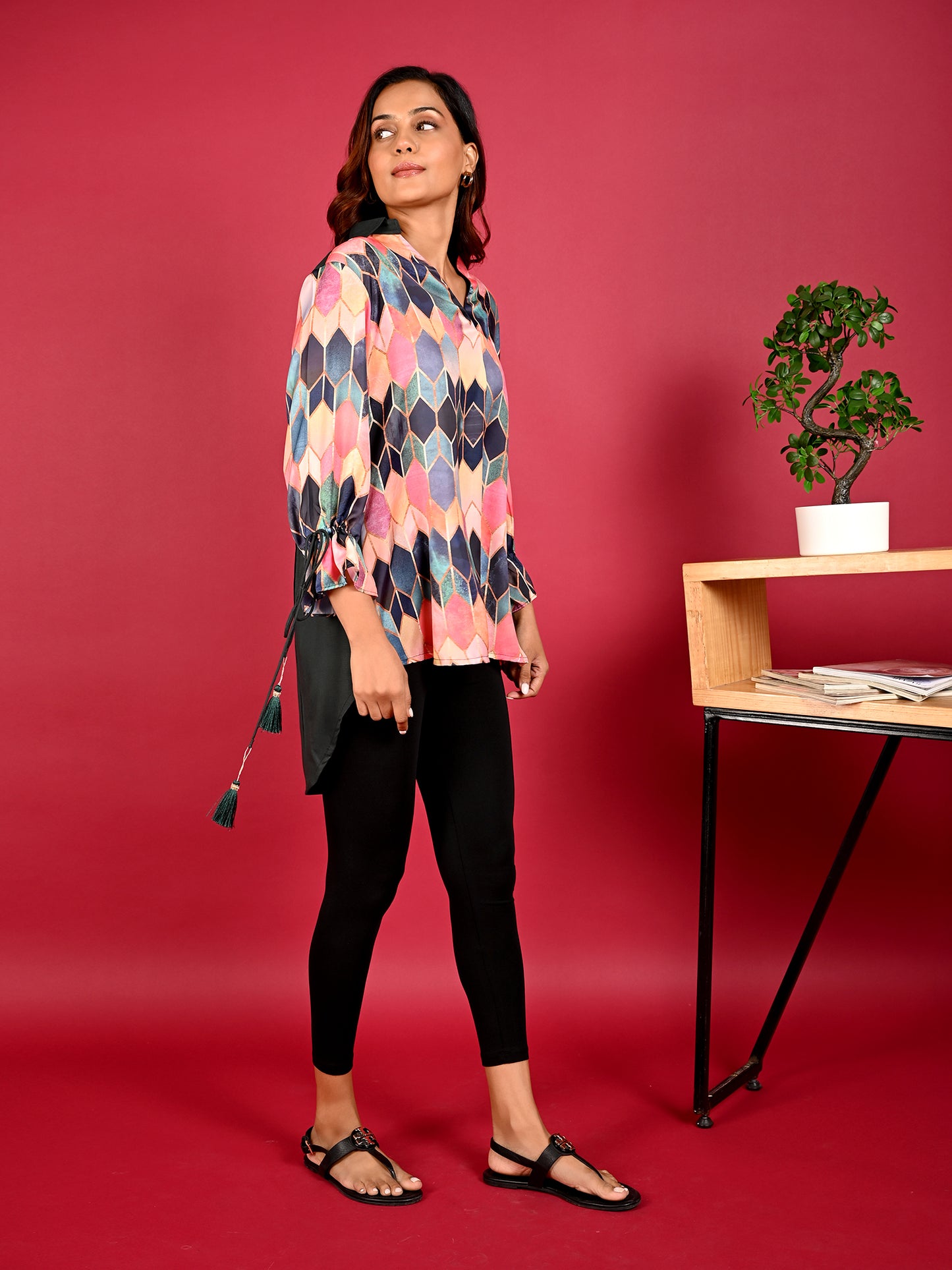 Elegance Tie-Up Top - Amore