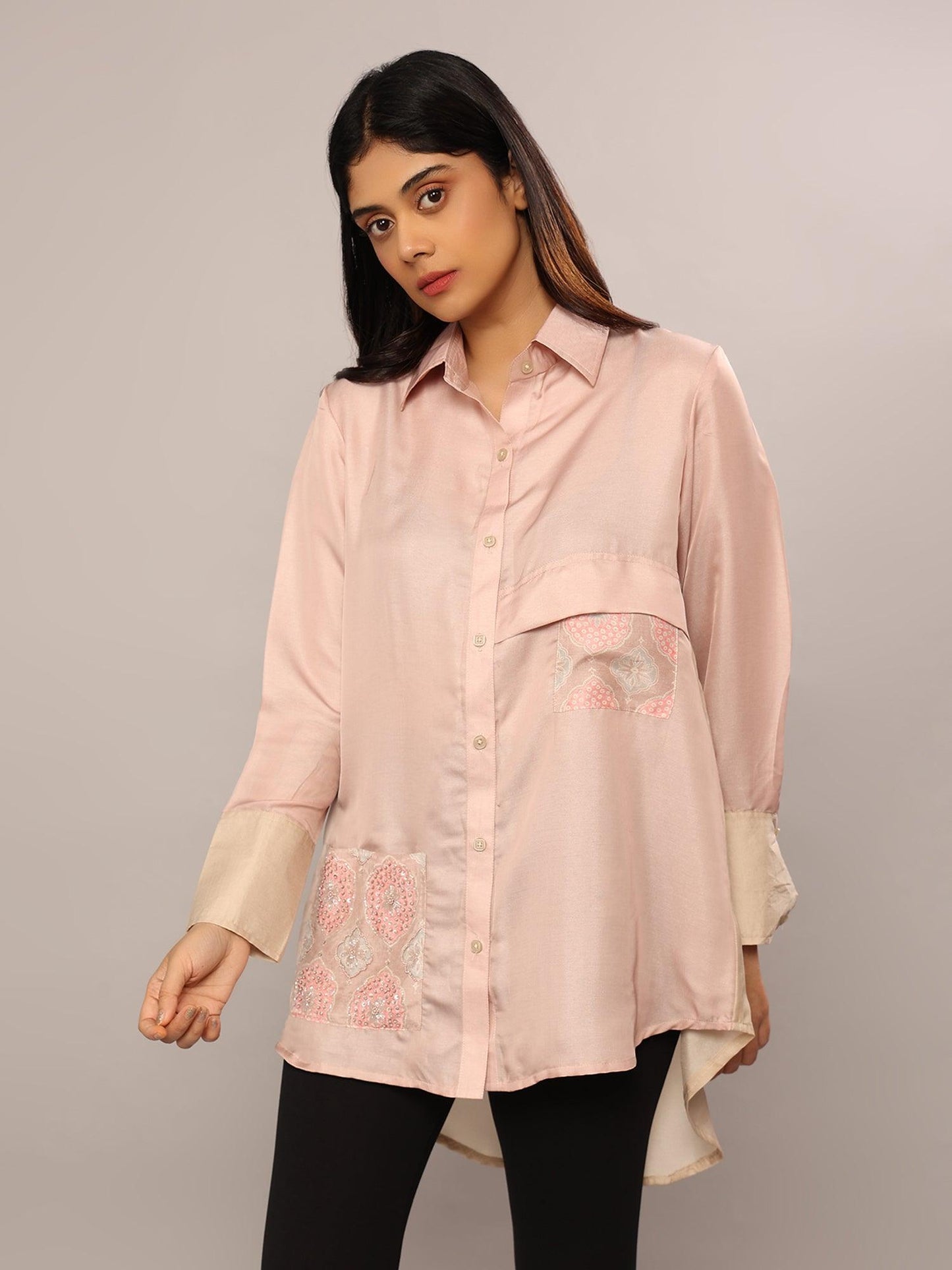 Bohemian Beauty Modal Silk Shirt - Amore