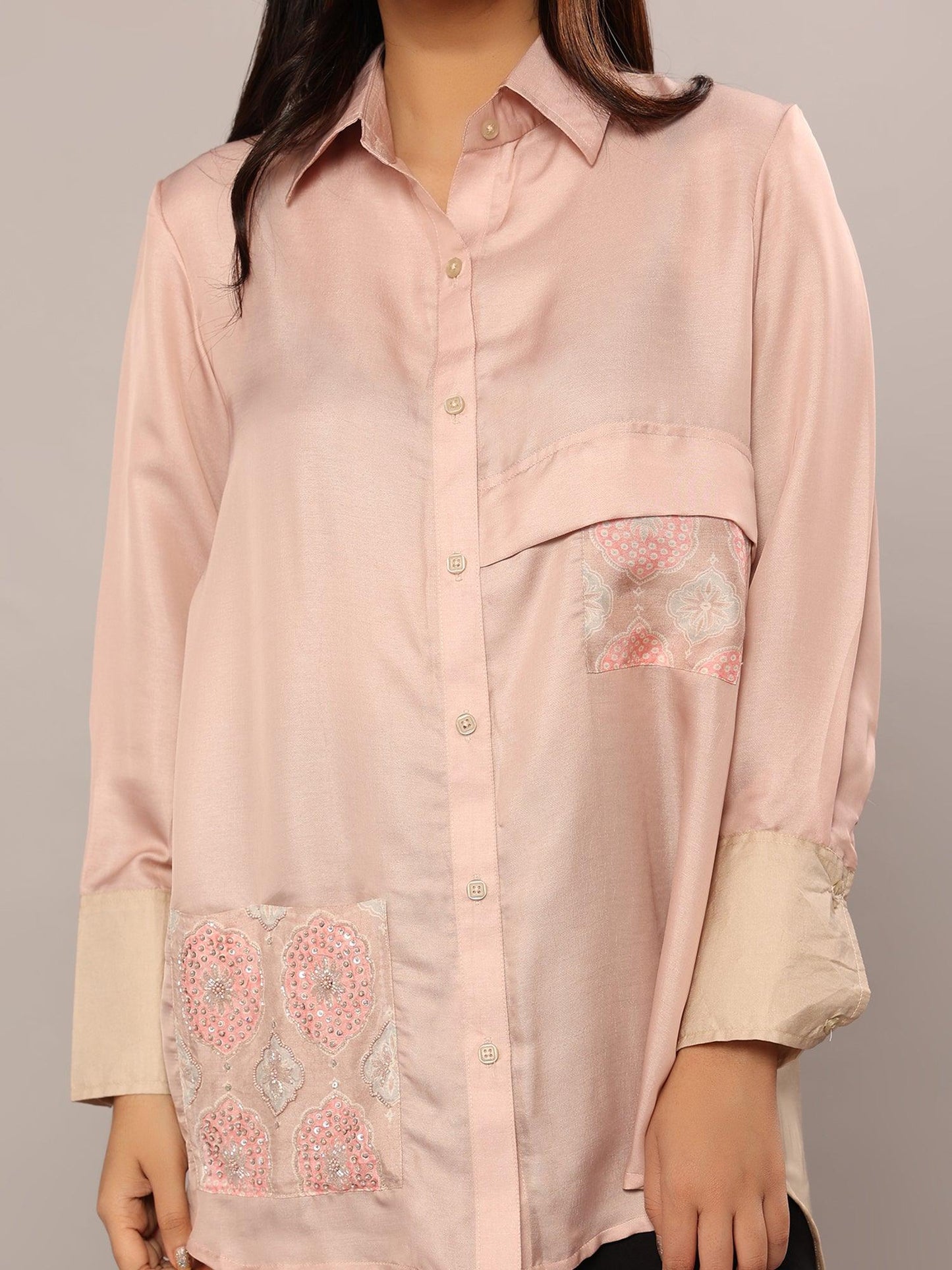 Bohemian Beauty Modal Silk Shirt - Amore