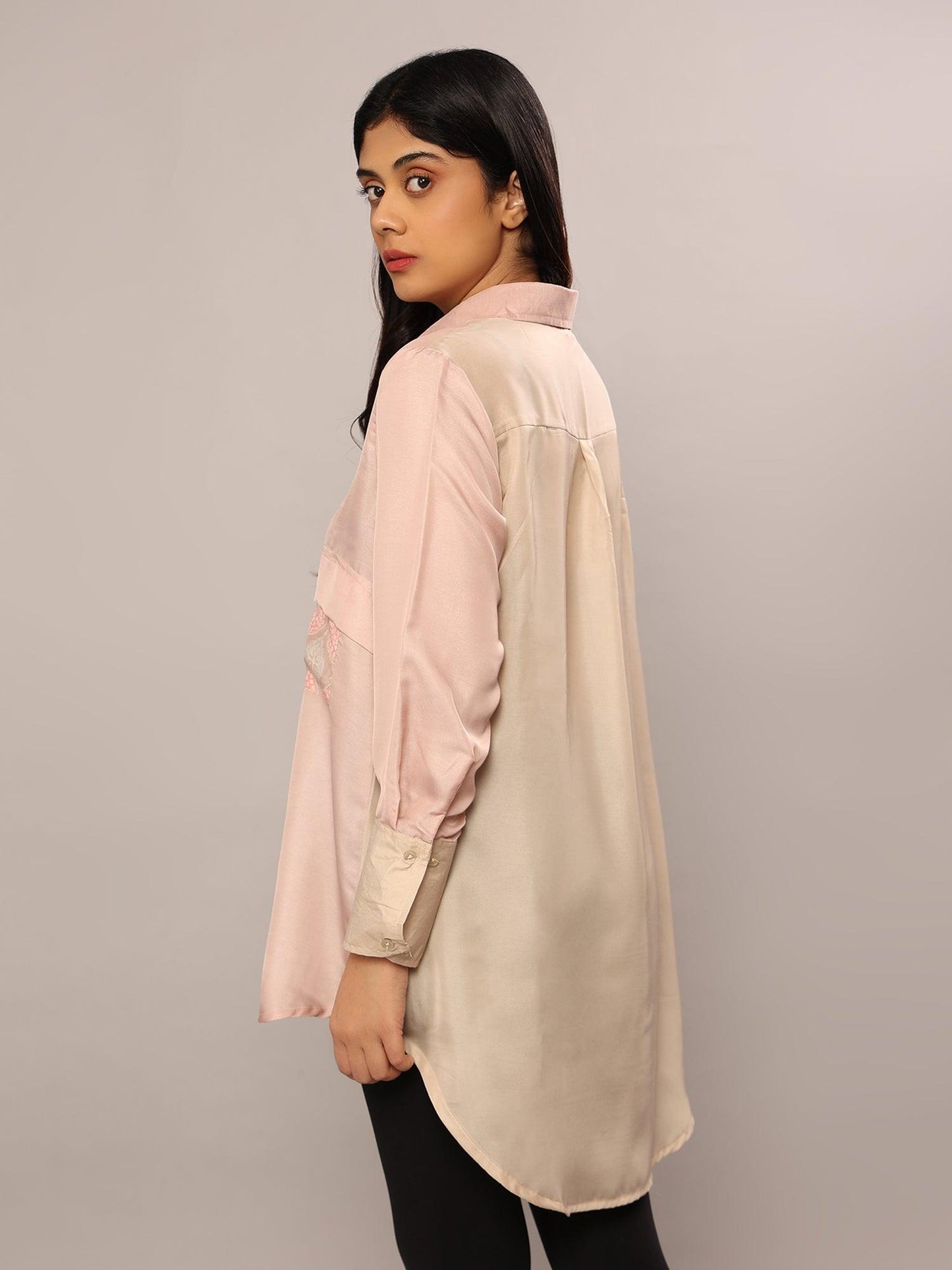 Bohemian Beauty Modal Silk Shirt - Amore