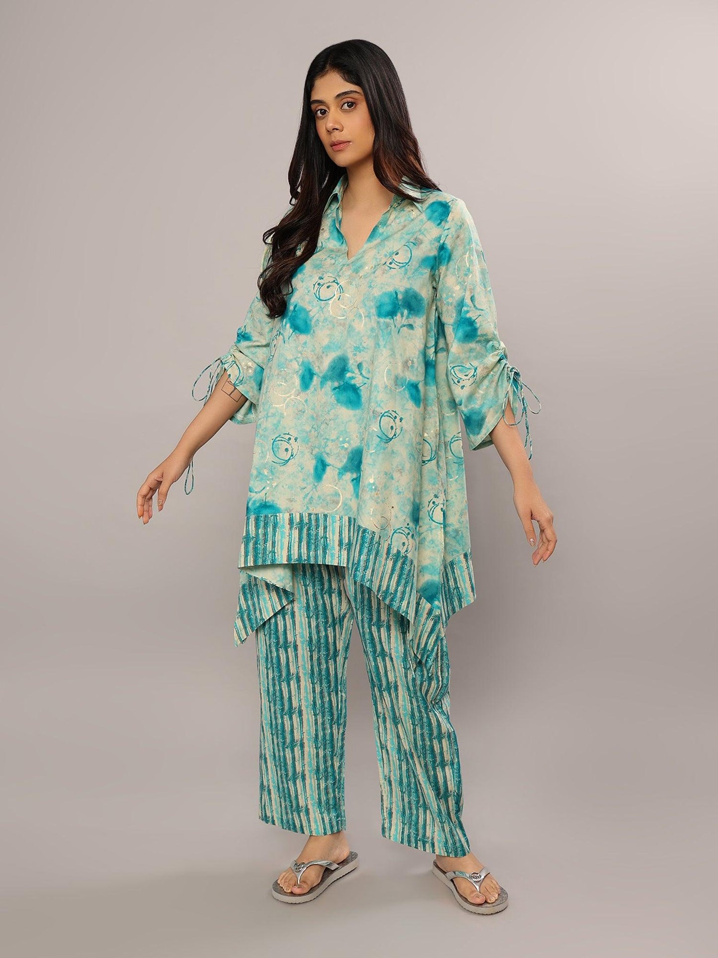 Turquoise Tide Coord Ensemble - Amore