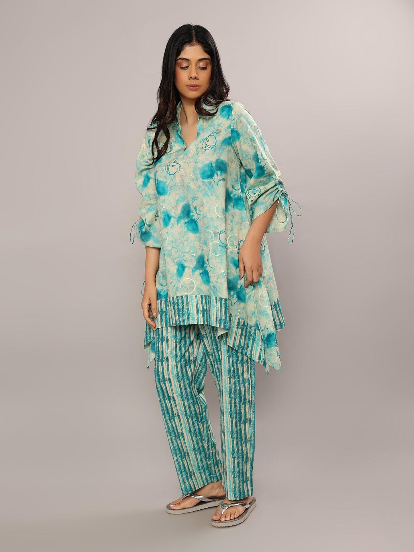 Turquoise Tide Coord Ensemble - Amore