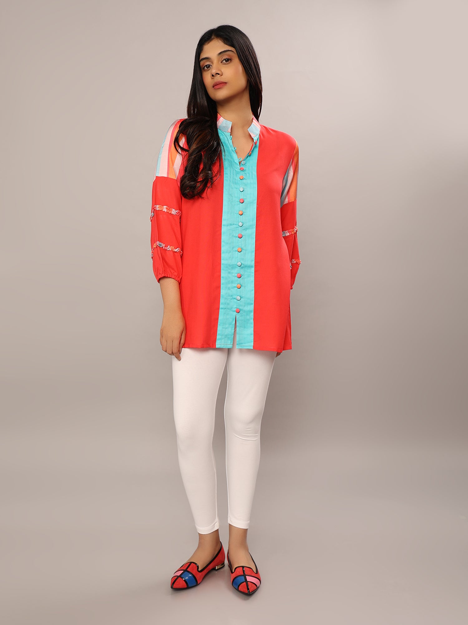 Colorful Carnival Casual Shirt - Amore