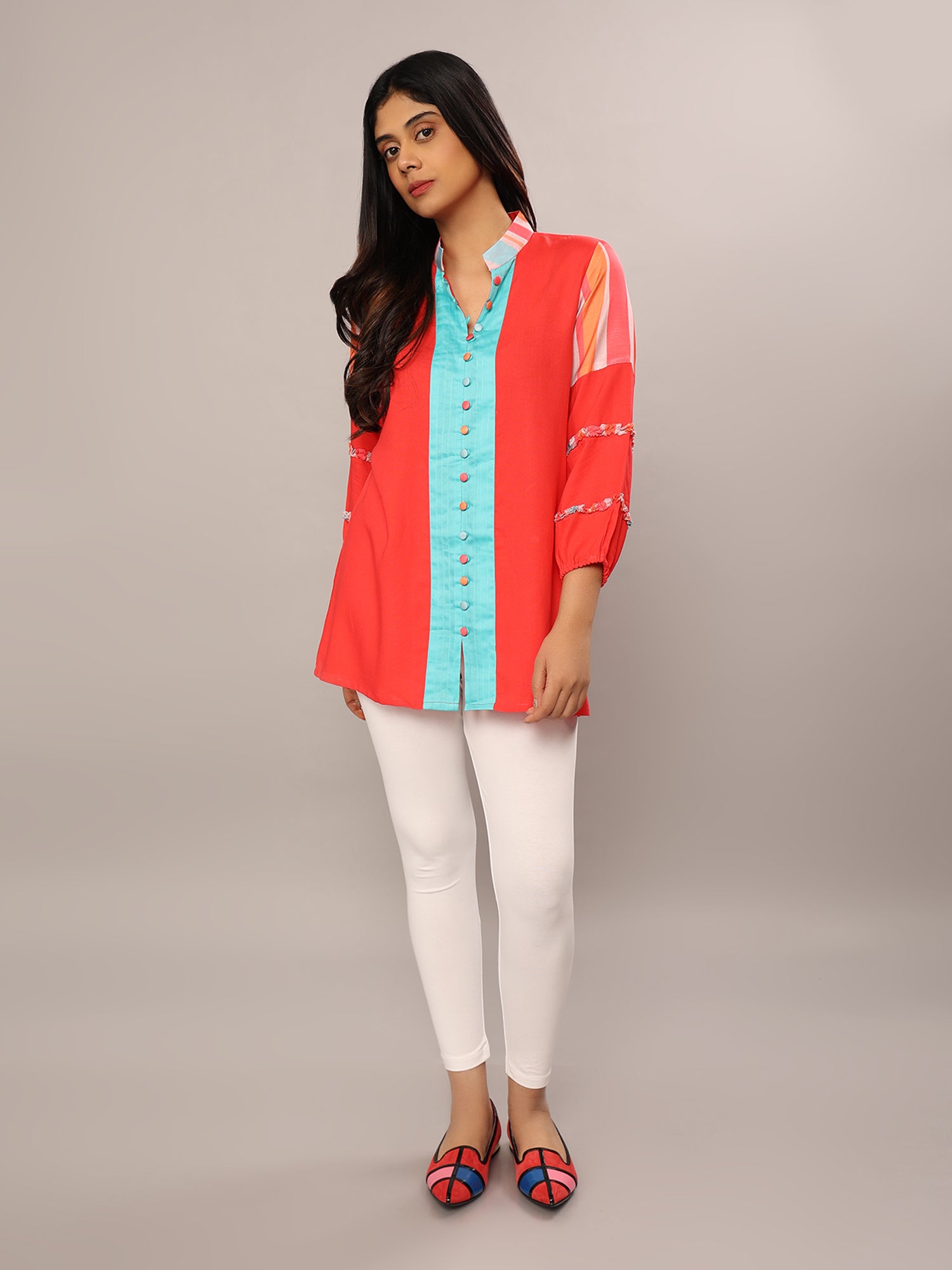 Colorful Carnival Casual Shirt - Amore