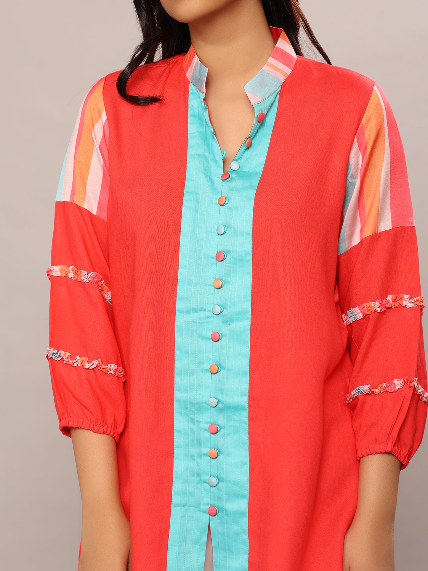 Colorful Carnival Casual Shirt - Amore